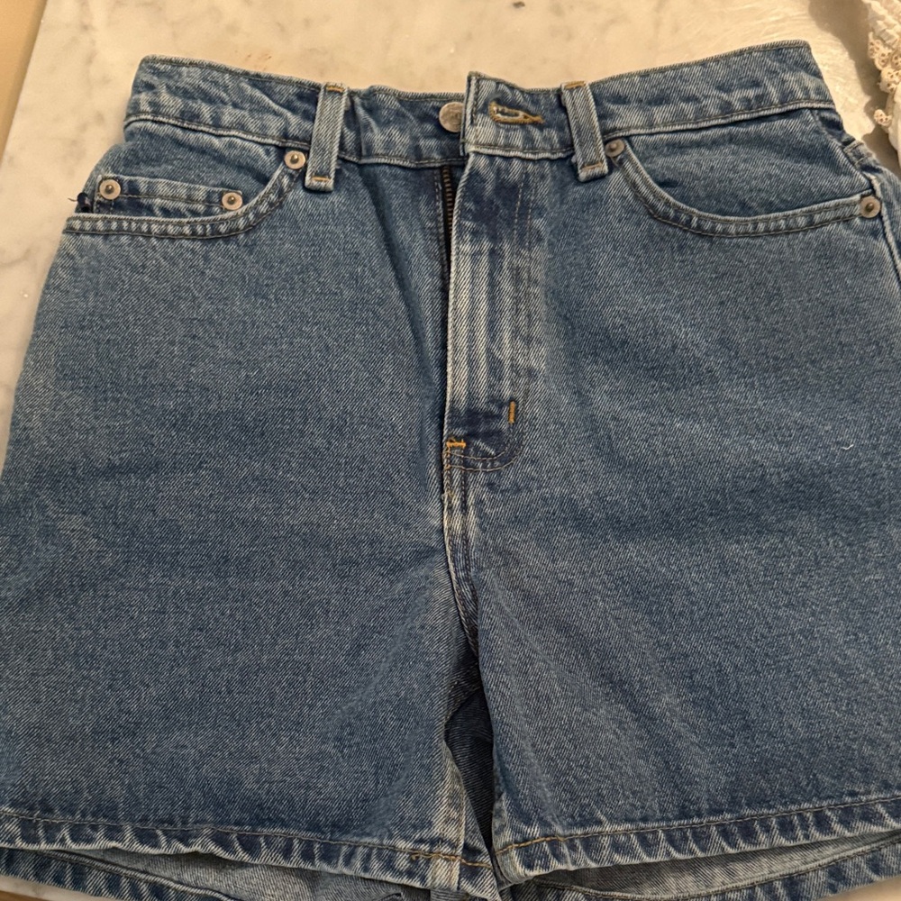 Polo by Ralph Lauren Women’s Blue Denim Jean Shorts - Picture 5 of 10